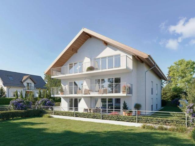 Sommet de luxe, vue sur les Alpes pour cet attique de 3,5 pièces