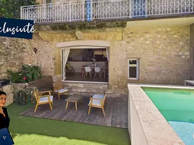 Sommières 30250 Achat / Vente maison 7 pièces t7 piscine