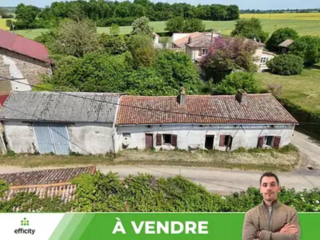 Sommières du Clain 86160 Achat / Vente maison 4 pièces t4 jardin
