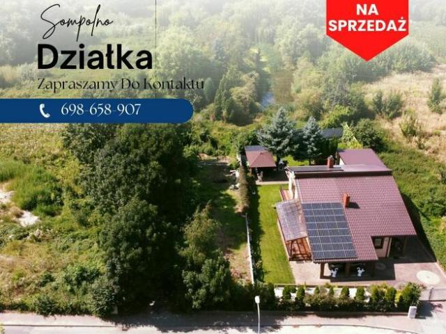 Sompolno Działka w sąsiedztwie centrum