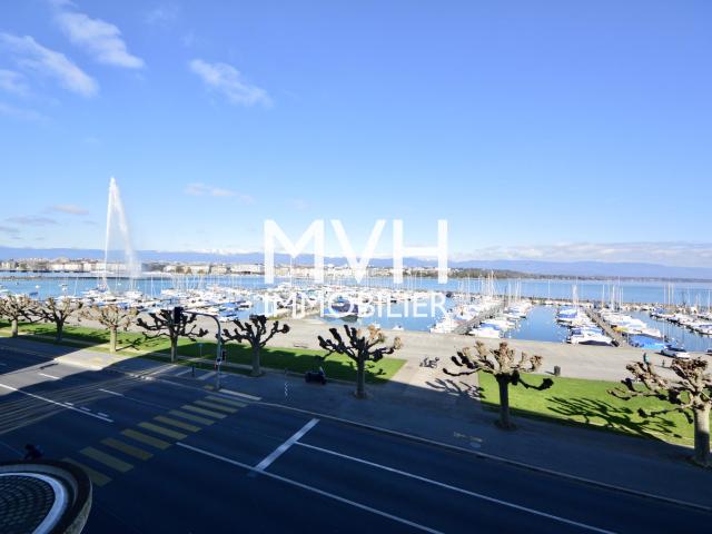 Somptueux 7 pièces au Quai Gustave Ador face au lac