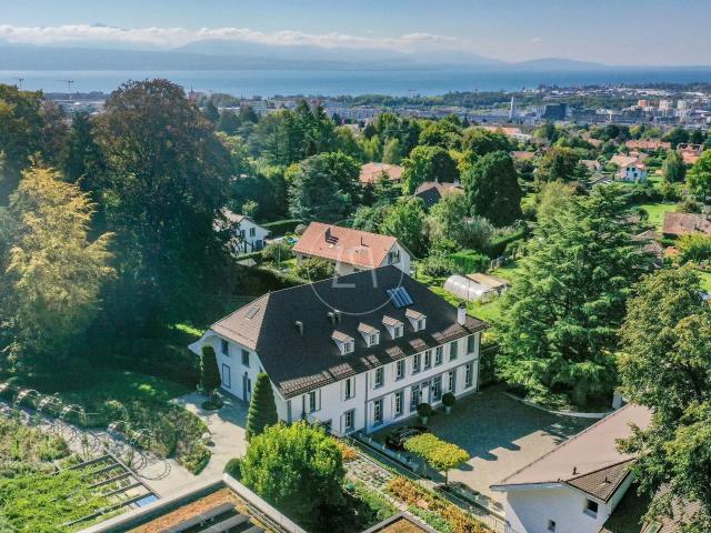 Somptuous Anwesen aus dem 19. Jahrhundert in der Nähe von Lausanne