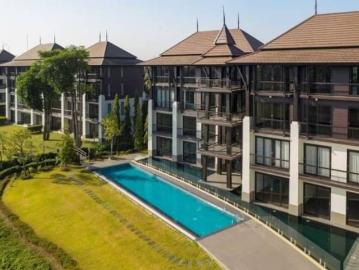 โซนแม่ริม ขาย 320 ล้าน #โรงแรมติดแม่น้ำปิง 4 ชั้น 768 ตรว. 23 ห้อง #ดอนแก้ว #วิวแม่น้ำปิง #วิวภูเขา #สามารถทำเป็นที่พักสำหรับผู้สูงอายุได้