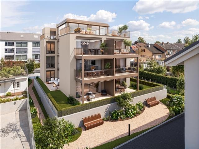 RESERVIERT Sonne bis in die Abendstunden – Stilvolle 3.5‑Zimmer‑Wohnung mit Weitblick und viel Licht