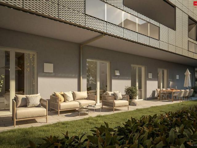 Sonne genießen im eigenem Garten exklusive 3 Zimmer Wohnung inklusive nachhaltigem Energiesystem