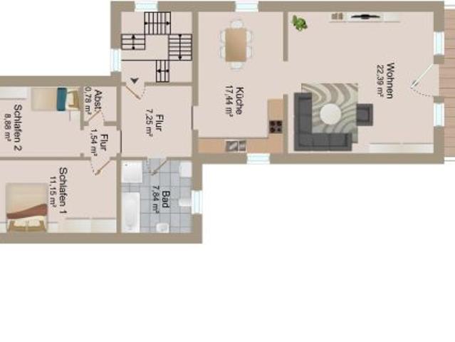 SONNIGE NEUBAU WHG, Nähe Grömitz ca. 82m² Wfl, 1. OG, 3 Zi Garage, Dachterrasse/Ostseenah