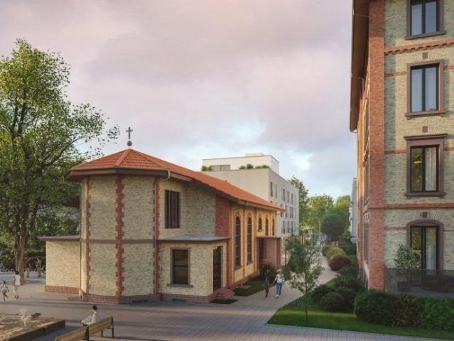 Sonnige 2 Zi Wohnung mit Terrasse und Garten Haus G Whg 319