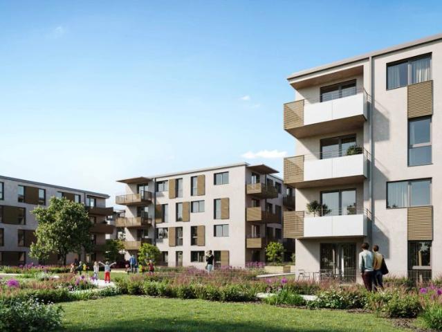 Sonnige 2 Zimmer mit Süd Balkon Geförderte Mietwohnung in St.Pölten/ Teufelhof 1 Stellplatz inklusive