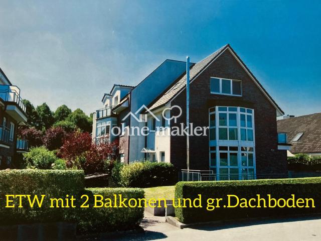 Sonnige 3 Zi. ETW im ❤️ von Rellingen mit TG & 2 Balkonen