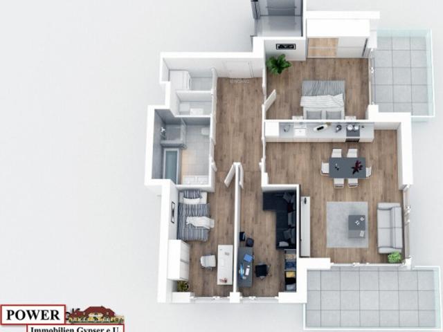 Sonnige 4 Zimmer Wohnung in Mattighofen: Ihr neues Zuhause mit 2 Balkonen!