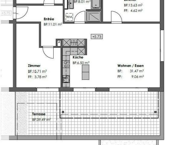 Sonnige 4½ Zimmerwohnung Attika, ca. 98 m2 | dreamo. Ch