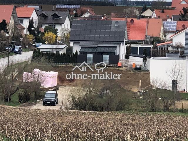 Sonniges Baugrundstück in Zolling Oberappersdorf mit Südausrichtung mit Baugenehmigung für 1 EFH