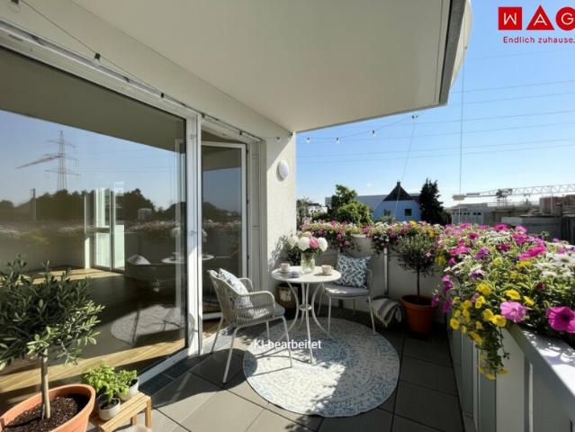 Sonniger Balkon, moderner Neubau, Kaufoption – Ihr neues Zuhause in Leonding/Doppl