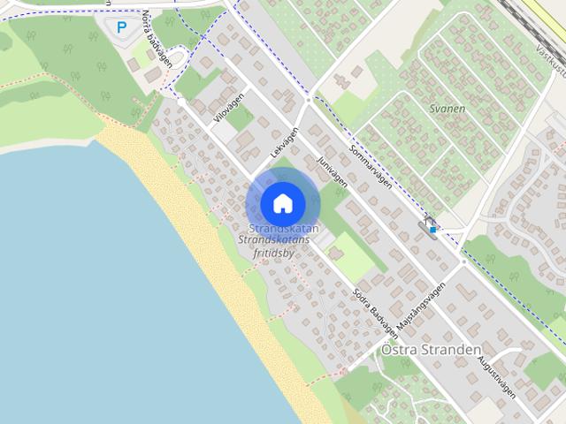 Södra Badvägen, Halmstad