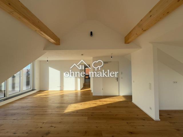 Sofort beziehbar: Neubau 3 Zimmer Penthouse Wohnung am Wasserturm 16 in Geisenfeld