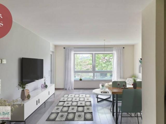 SOFORT FREI! NEUWERTIGE 97 M² EG WOHNUNG MIT SICHT INS GRÜNE!