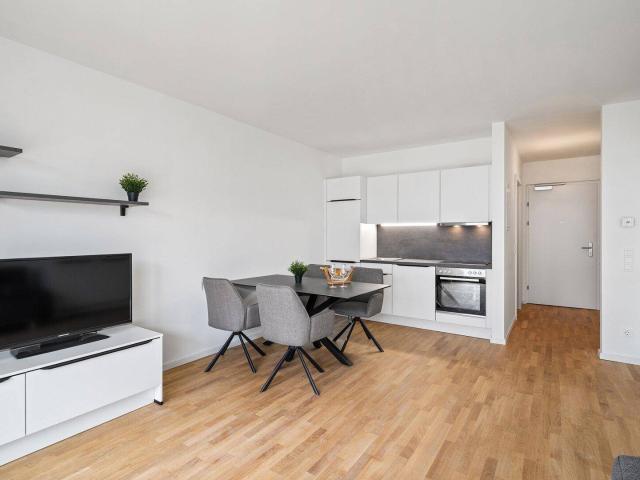 SOFORT WOHNEN! 1 Zimmerwohnung Fertig möbliert & Garten! ERSTBEZUG