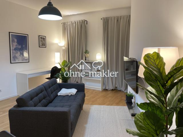 SOFORT verfügbar: Modern möblierte Wohnung in ruhiger, zentraler Lage und TU Nähe