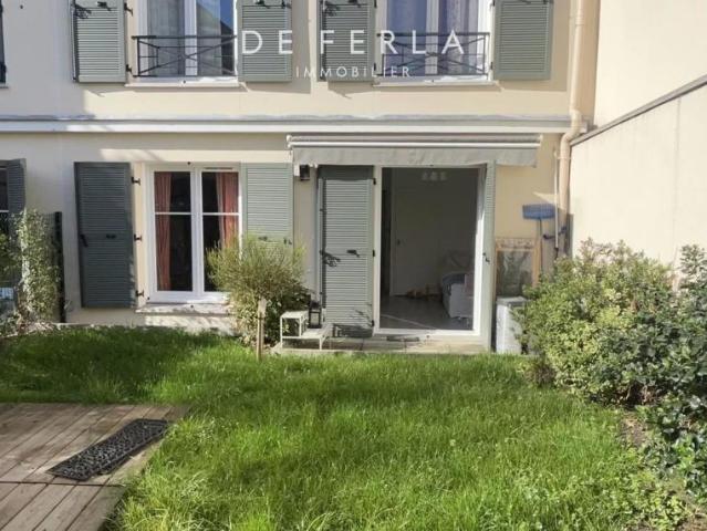 SOISY SOUS MONTMORENCY: APPARTEMENT TRAVERSANT AVEC DEUX JARDINS – PROCHE ENGHIEN