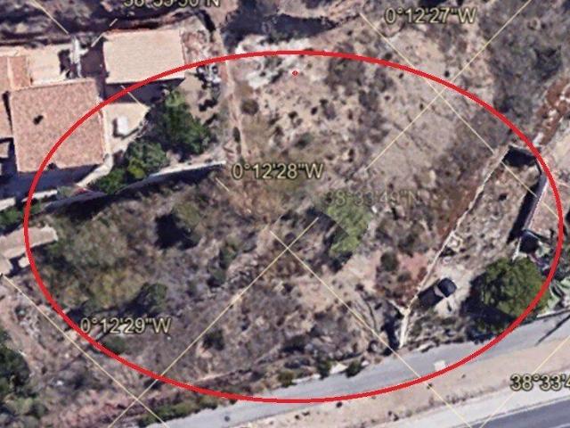 SOLAR URBANO DE 1900MTS EN FINESTRAT CON ANTEPROYECTO VIVIENDAS ADOSADAS