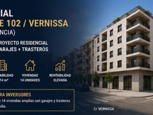 SOLAR URBANO EN ESQUINA PARA PROMOCIÓN RESIDENCIAL EN GANDIA