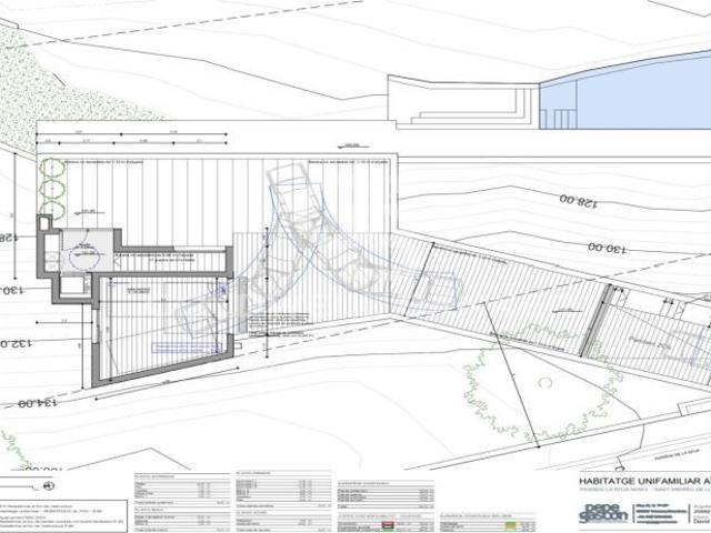 Solar urbano para chalet unifamiliar con piscina en Sant Andreu de Llavaneres