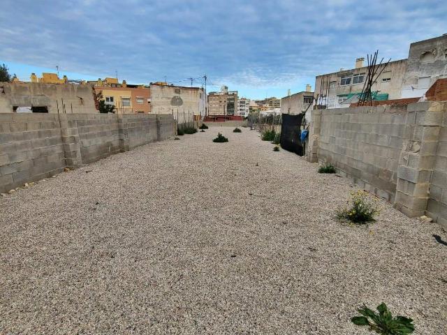 SOLAR URBANIZABLE EN VENTA EN LA CALLE CALPE BARRIO DE SAN AGUSTÍN ALICANTE