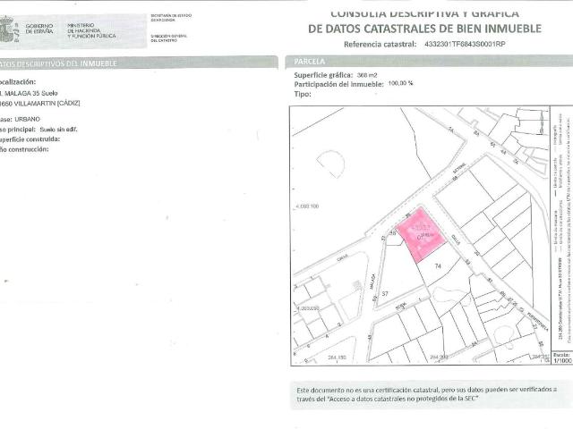 Solar Venta Cádiz