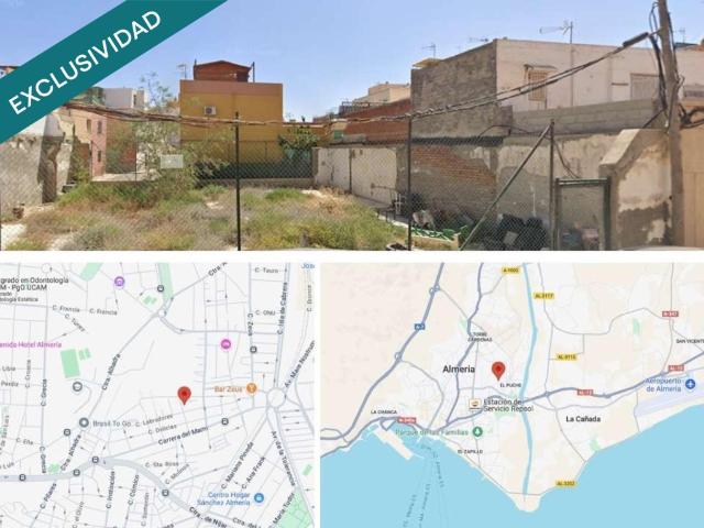 Solar edificable en pleno centro de Almería