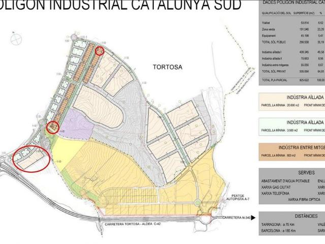 Solar en venta en Tortosa, de 22.000 m² por 475.000
