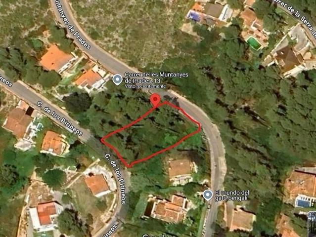 Solar en venta en calle De Les Muntanyes de Prades, Olivella, de 980 m² por 60.000