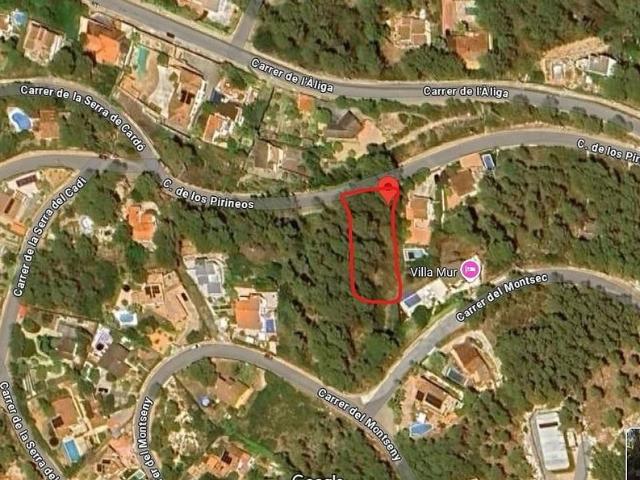 Solar en venta en calle Dels Pirineus, Olivella, de 815 m² por 48.000