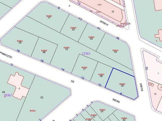 Solar en venta en calle Francesc de Riera, Vendrell, El, de 2.935 m² por 339.000