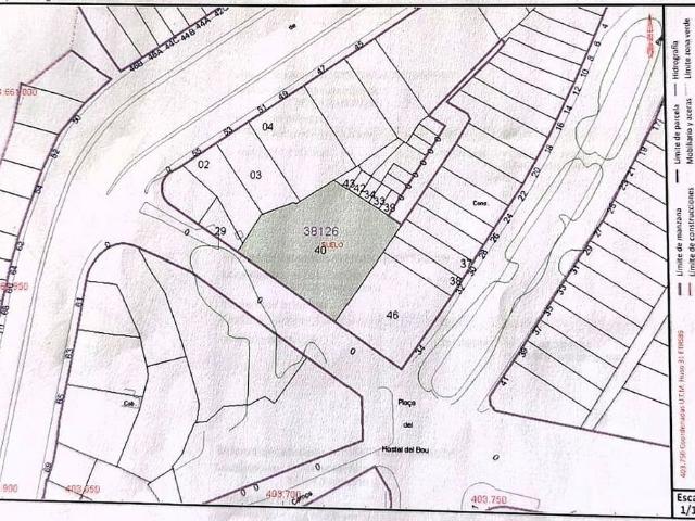 Solar en venta en paseo Dels Abeuradors, Berga, de 630 m² por 230.000