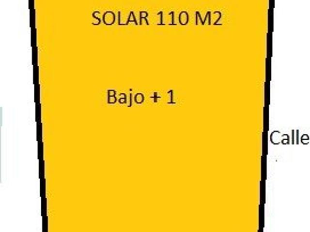 SOLAR EN CENTRO HISTÓRICO DEL PUEBLO