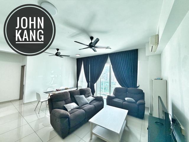 Solaria Residence Condo 1430sf 2CP Fully Furnished Renovated