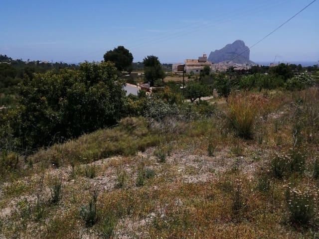 Solar/Parcela en venta en Calpe / Calp, Alicante Costa Blanca