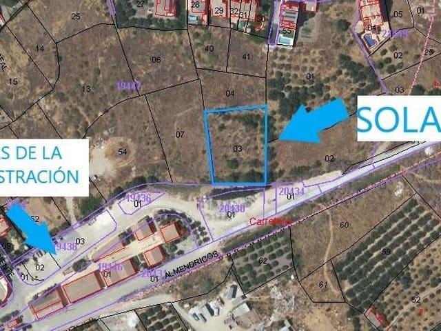 Solar/Parcela en venta en Cantoria, Almería
