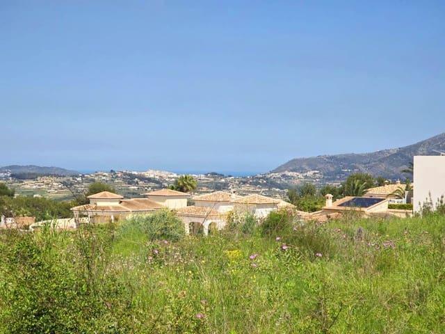 Solar/Parcela en venta en Moraira, Alicante Costa Blanca