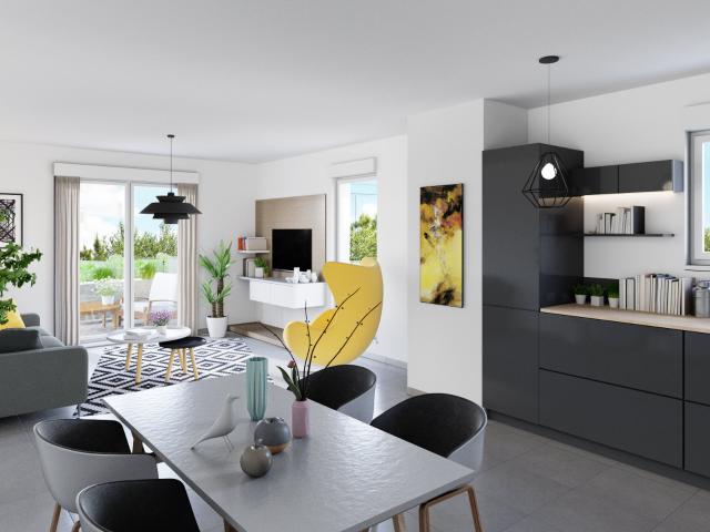 SOLEYA 1 à 4 pièces, 39 m² min