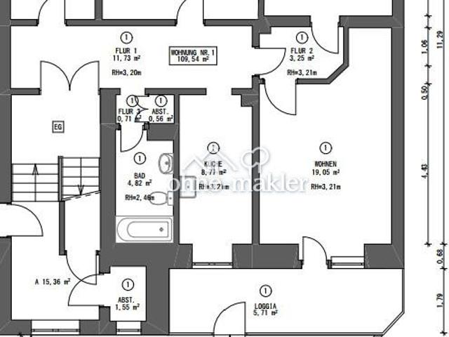 Solide Kapitalanlage in DA Johannesviertel Stilaltbau langfristig vermietet