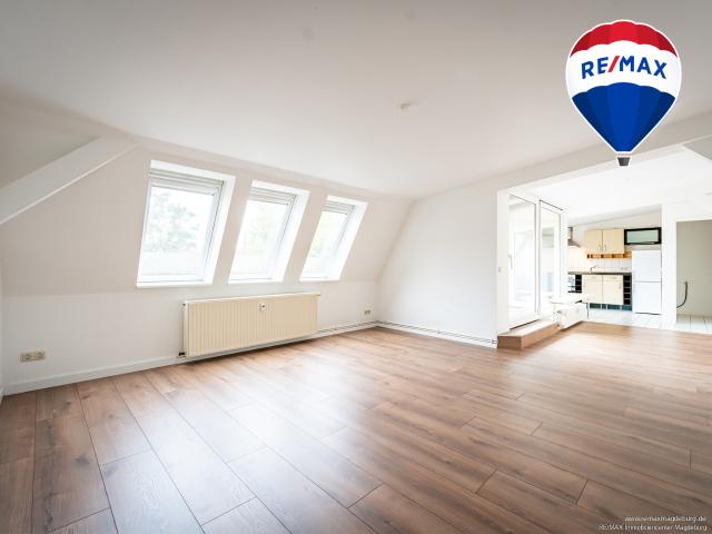 Solide Rendite trifft begehrte Lage 2 Zimmer DG Wohnung mit Loggia