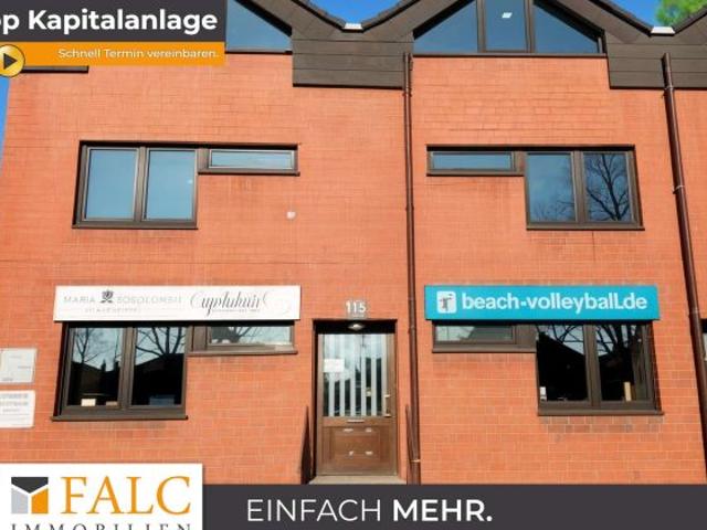 Solide vermietete Gewerbeimmobilie mit freier Einheit