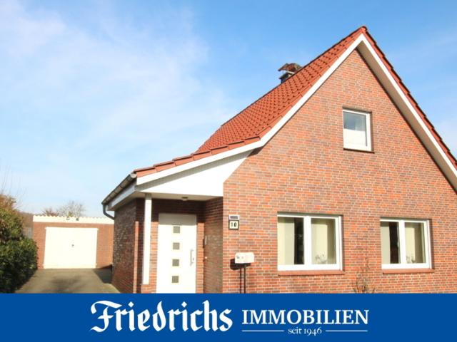 Solides Wohnhaus mit Nebengeb. auf großzügigem Grundstück in ruhiger, zentrumsnaher Lage in Edewecht