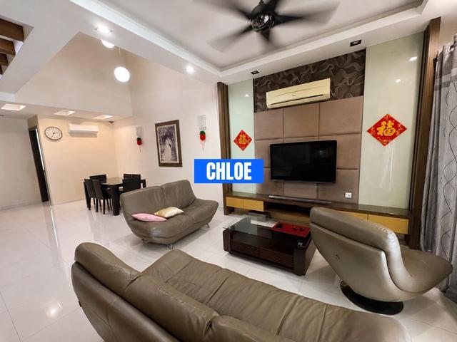 Solok Relau 3 Storey Terrace House Full Furnished Sentral Green