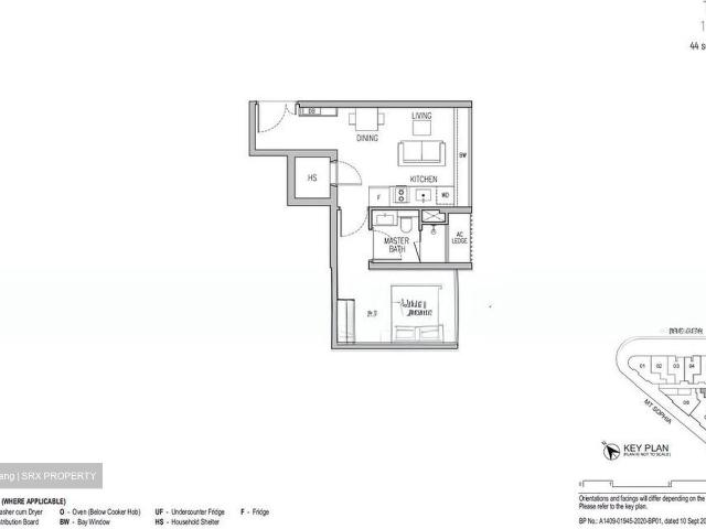 Sophia Regency D9, Apartment