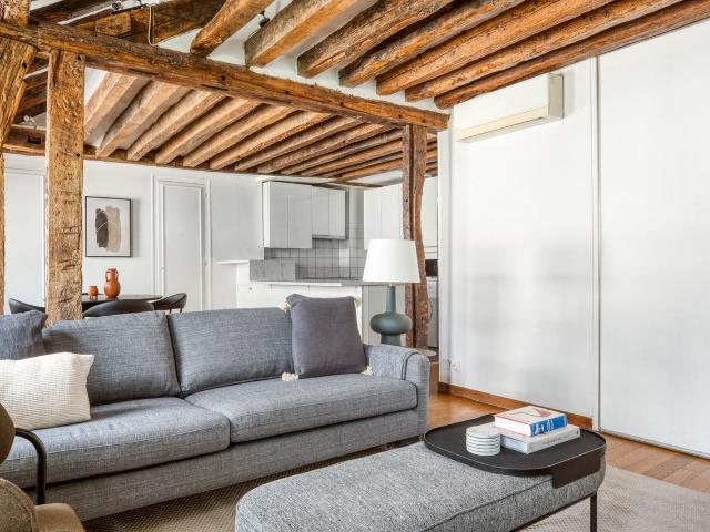 Sophisticated One Bedroom Escape in Paris, Paris Amsterdam Apartments for Rent