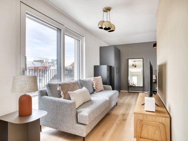 Sophisticated 1 Bedroom Furnished Apartment in Sihlfeld, Zurich Amsterdam Apartments for Rent