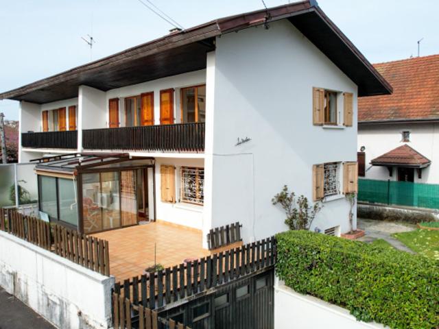 'SORBIER' EXCLUSIVITE ANNECY LE VIEUX POMMARIES MAISON 5 PIECES de 103,78 m² VERANDA + TERRASSE + GARAGE + SOUS SOL COMPLET