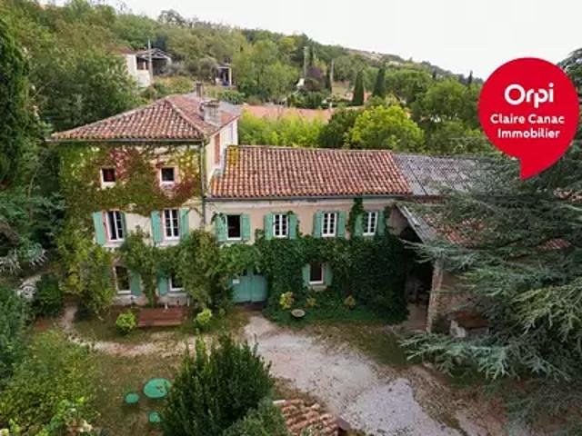 Sorèze 81540 Achat / Vente maison 9 pièces t9 jardin terrasse